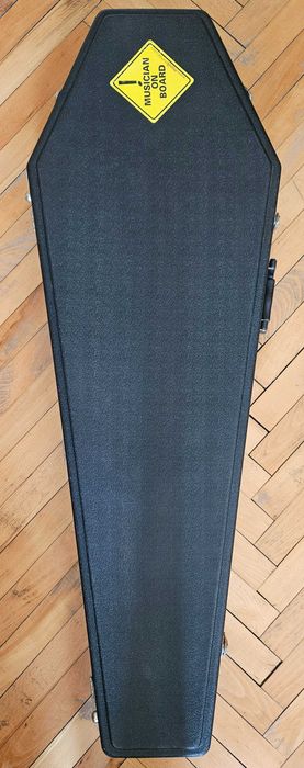 Бас китара Epiphone EB3 Bass SG Cherry + Coffin Case + Fame усилвател