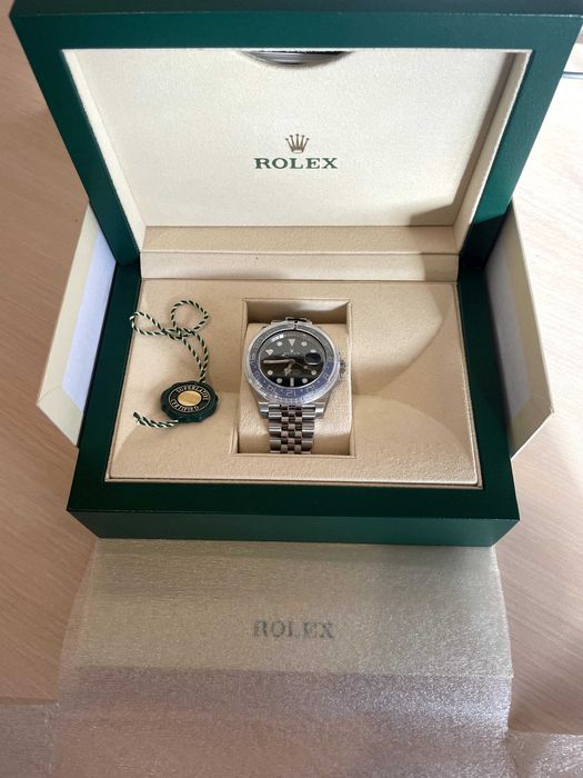 Rolex GMT MASTER II - MASTER 2 - blue/black - bratara Jubilee - 2020