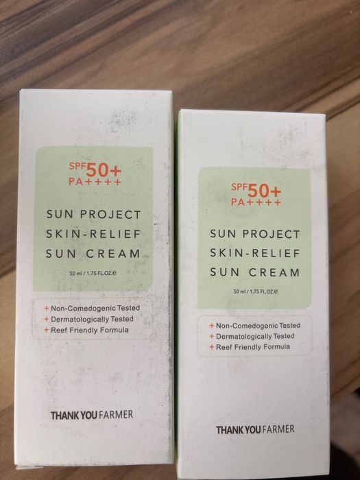 Слънцезащита на Thank you Farmer (корейска)