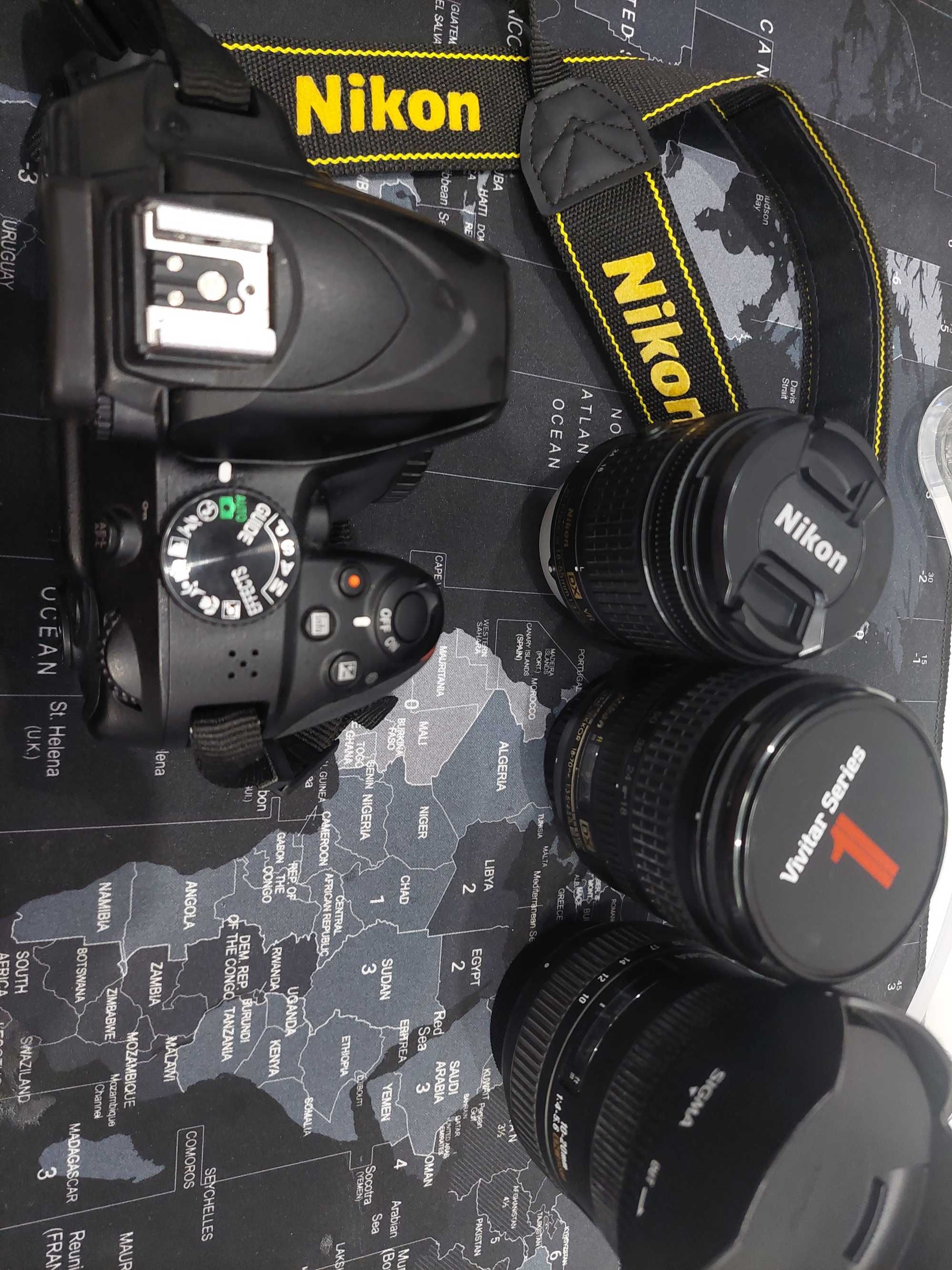 Nikon D3400 + 2 обектива