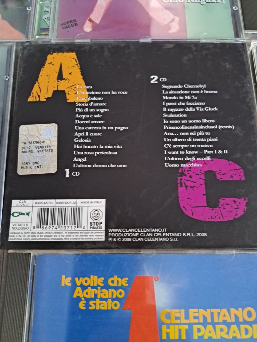 Cd Adriano Celentano 13 cd-uri originale