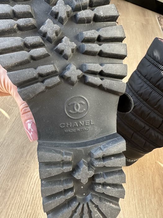 Оригинални ботуши Chanel – дамски, зимен модел