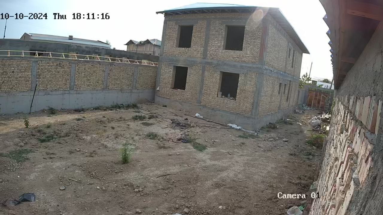 Кибрайда янги курилган участка