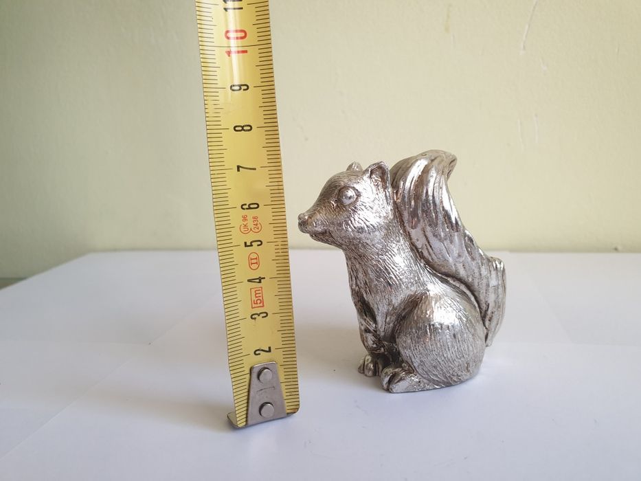 miniatura veverita argint laminat Italia