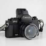 Canon New F-1 + Canon FD 24mm f/2.8 + Speed Finder FN