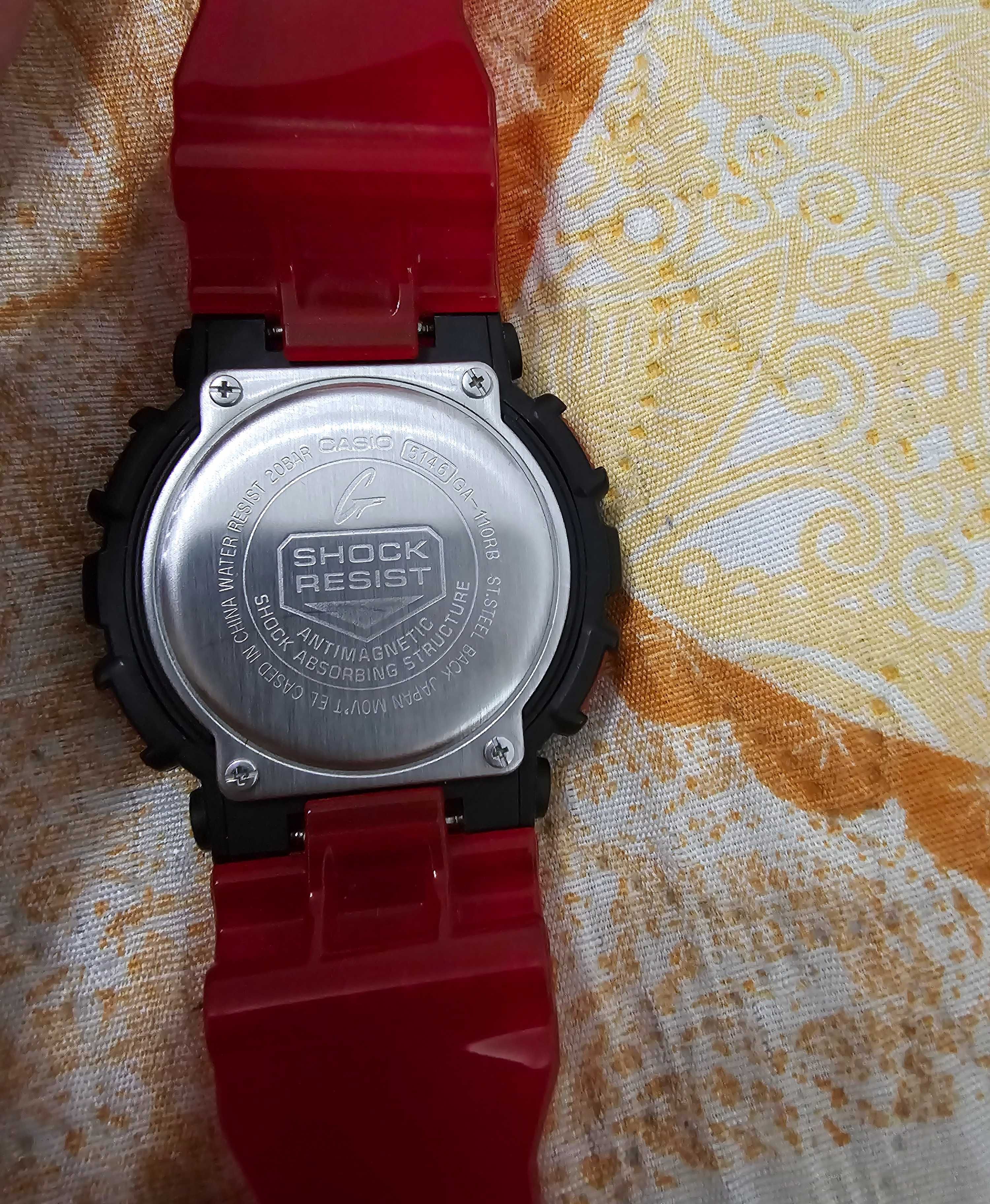 Casio G Shock Original red edition