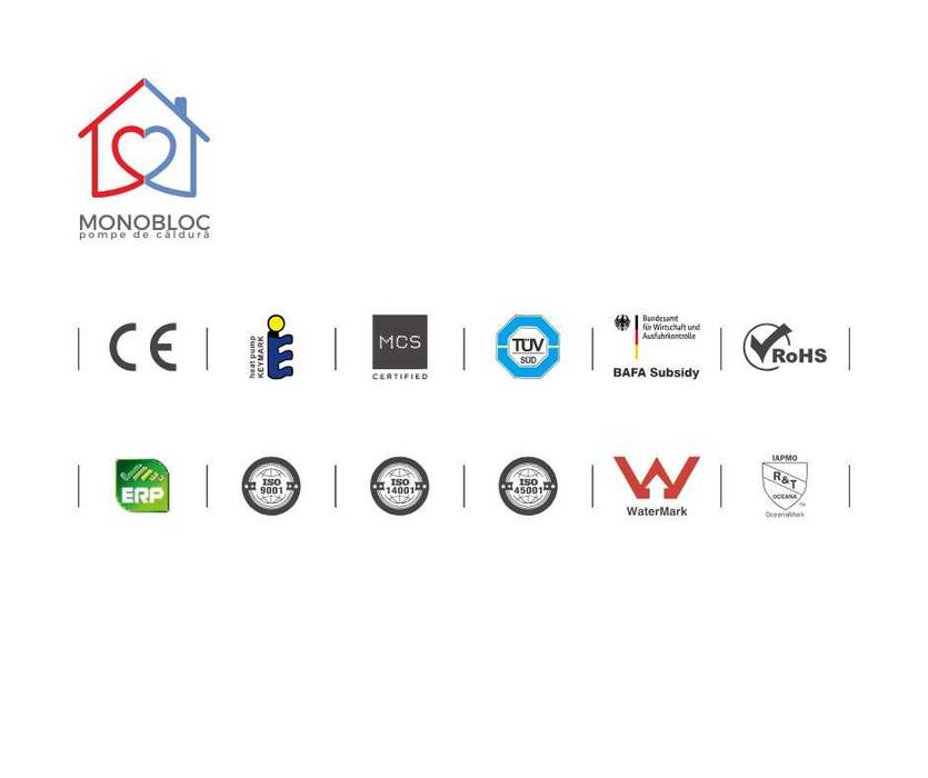 Pompa de caldura Monobloc trifazata 22kW R290 | compresor Panasonic