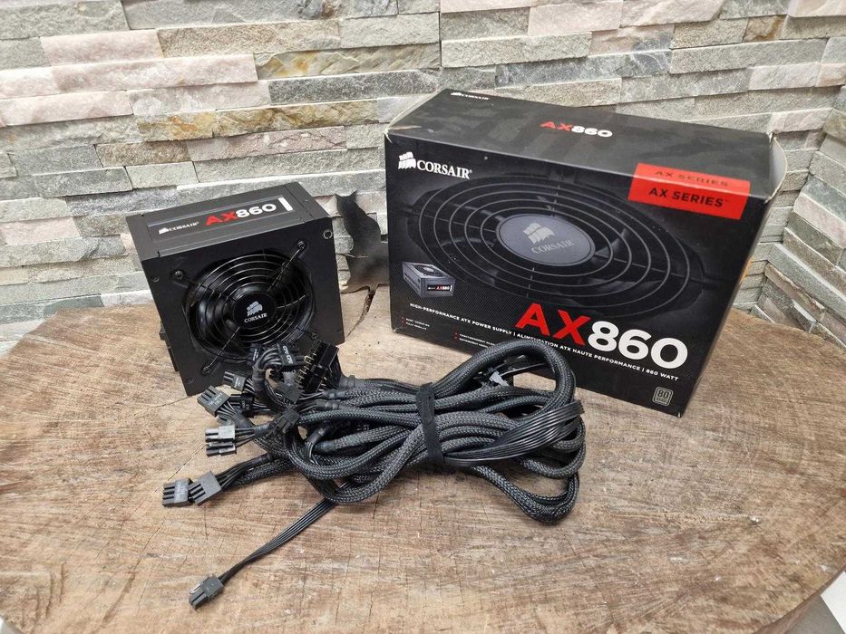 CORSAIR AX 860 WATTS  Sertificate 80 Plus PLATINUM