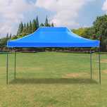 Cort pavilion gradina tip acordeon camping pliabil 3 X 4.5 m nou