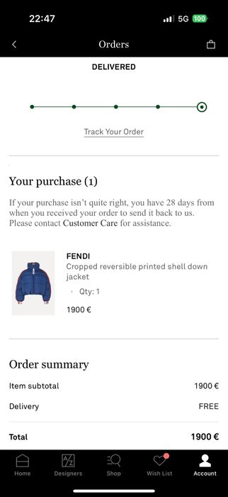 Fendi оригинално яке