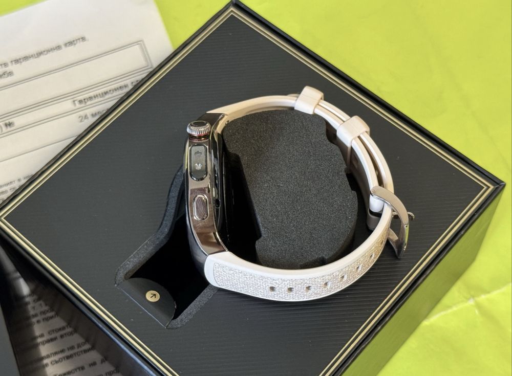КАТО НОВ 42mm Huawei Watch 5 Yettel Гаранция 2027 г. Gold Beige
