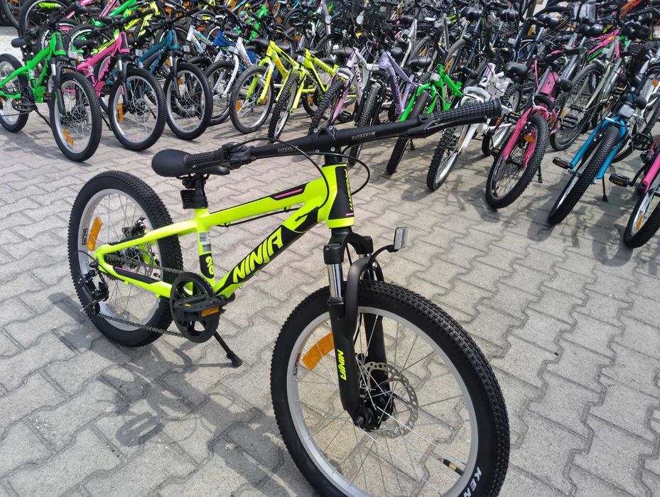 PASSATI Алуминиев велосипед 20" NINJA жълт