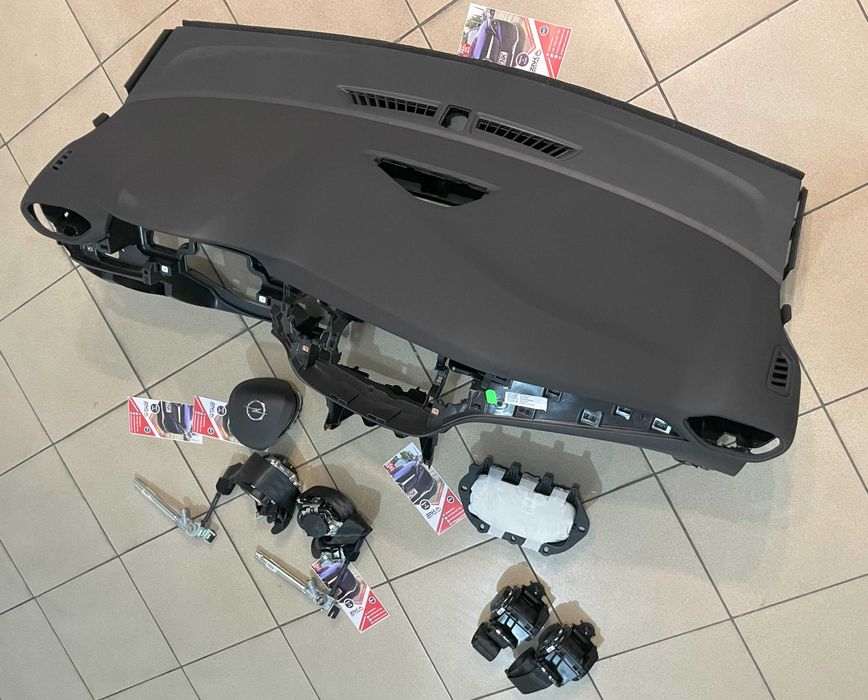 Opel Crossland X - plansa de bord - kit airbag volan pasager - centuri