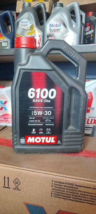 Масло моторное Motul 5W30 6100 Save-lite