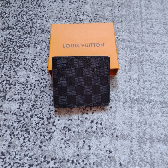 Portofel LV / Louis Vuitton Negru Nou | Livrare cu verificare