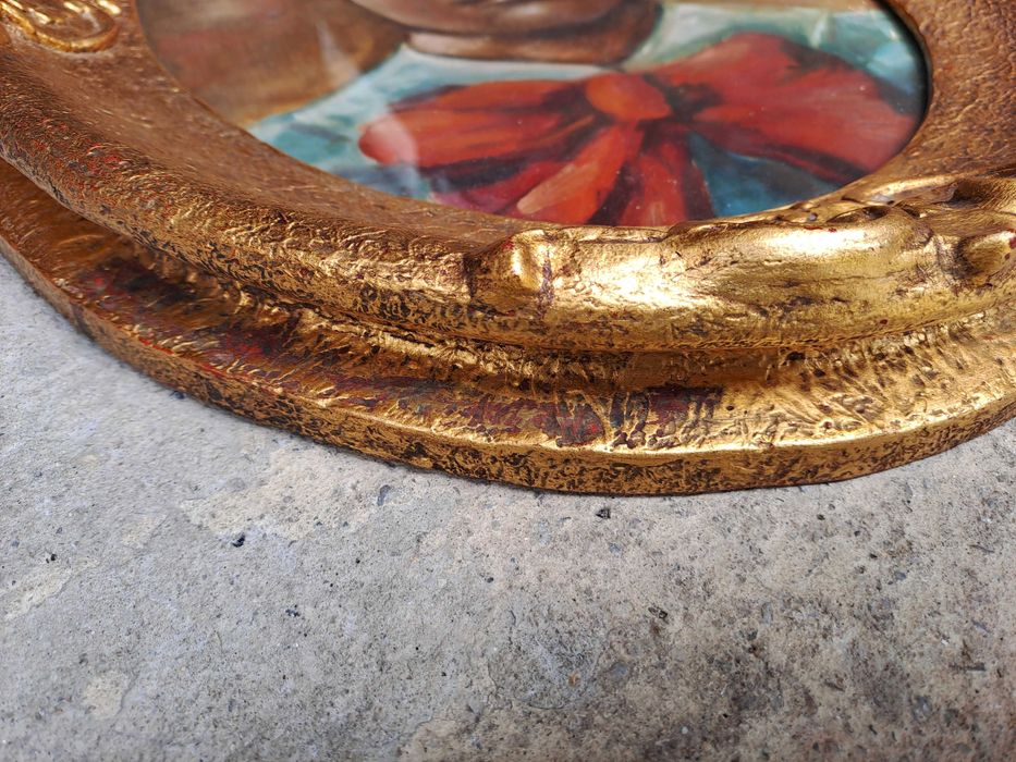 tablou pictura in ulei 53/43 cm