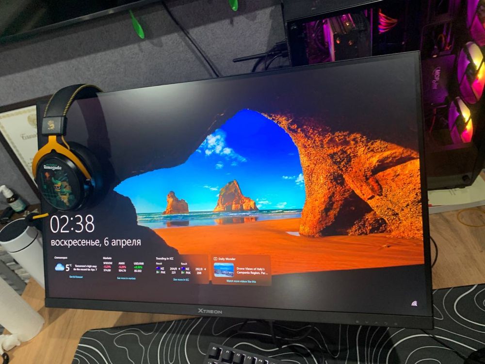 Игровой setup покупал 2 месяца назад