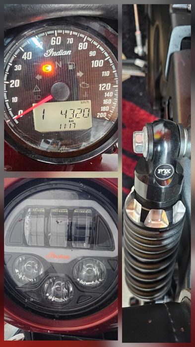 Motocicleta Indian Scout Rogue