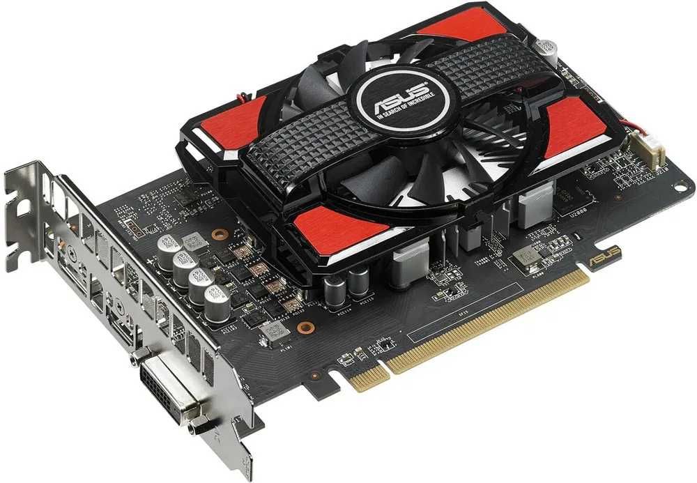 Видеокарта Asus radeon RX550 2gb