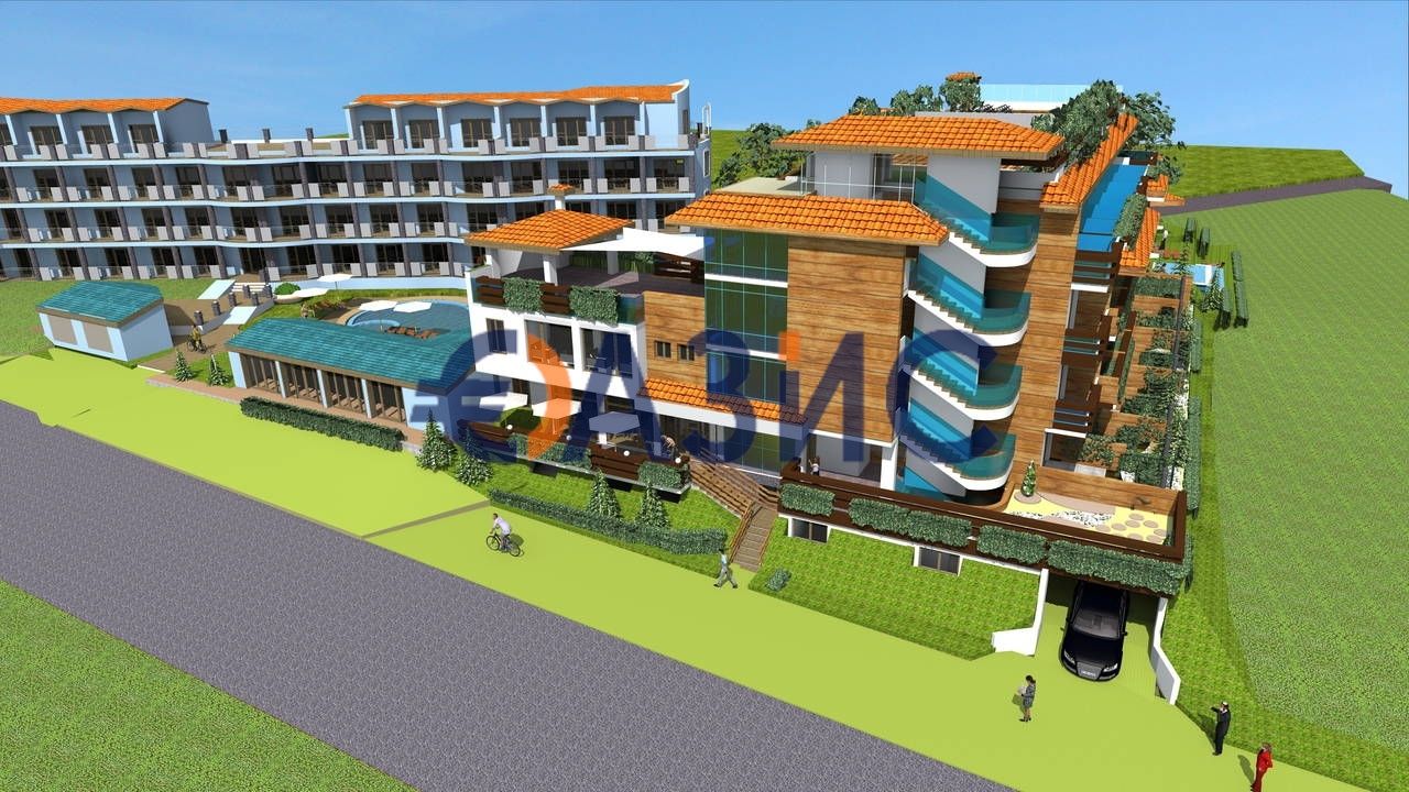 Продава се Едностаен апартамент в с. Кошарица, Област Бургас - 53 кв.м за 982 €/кв.м - Снимка #3