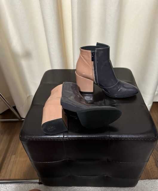 ghete piele musette
