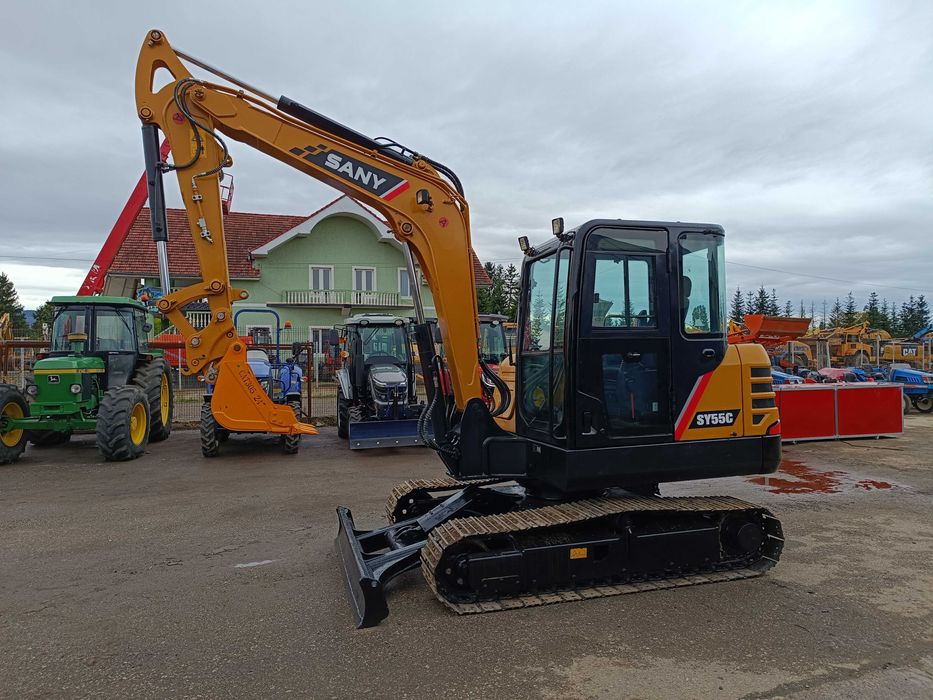 Miniexcavator 5,5  tone Sany SY55C, 2023