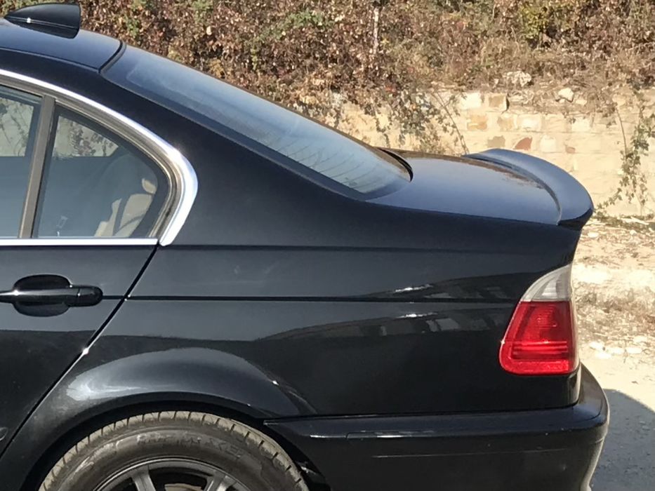 Лип спойлер BMW Е46  заден капак