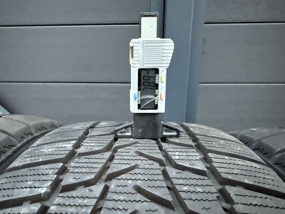 Jante BMW iarna 225 50 R17 cu anvelope noi 8 mm