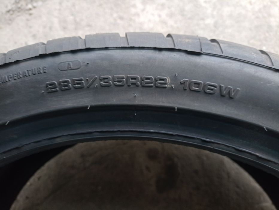 2 anvelope de vara NOI Goodyear 285/35 R22 dot 2822