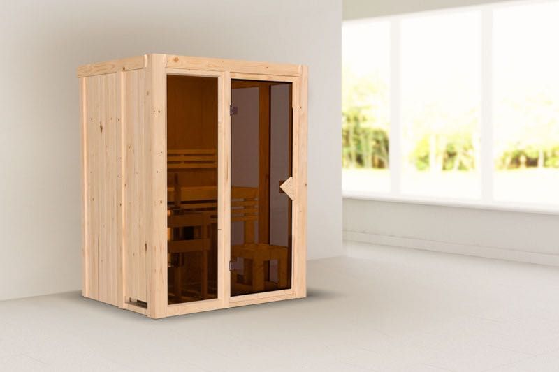 Вътрешна сауна Irava от Karibu, немско качество и уют у дома
