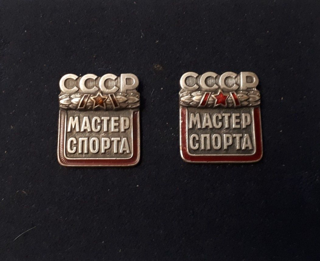 Знак мастера спорта.