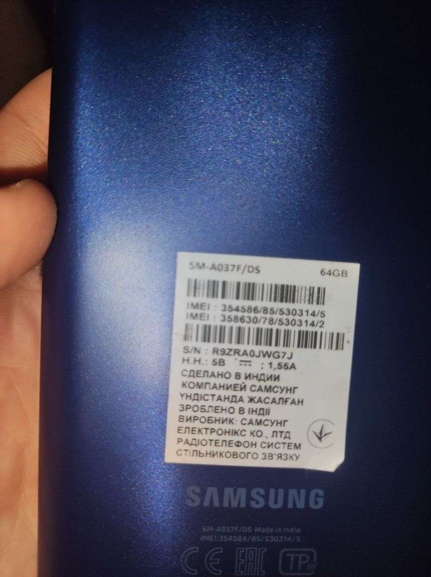 Samsung galaxy a03s, 64 Гб, 4 Гб оперативной памяти
