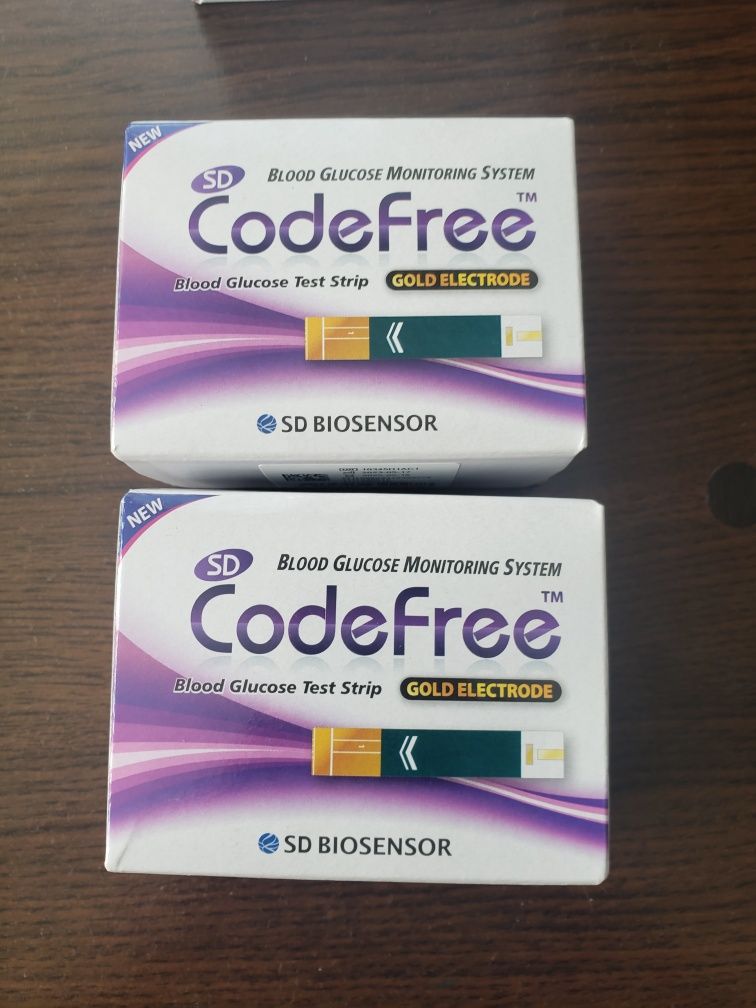 Aparat masurat glicemia  code free + 2 seturi teste