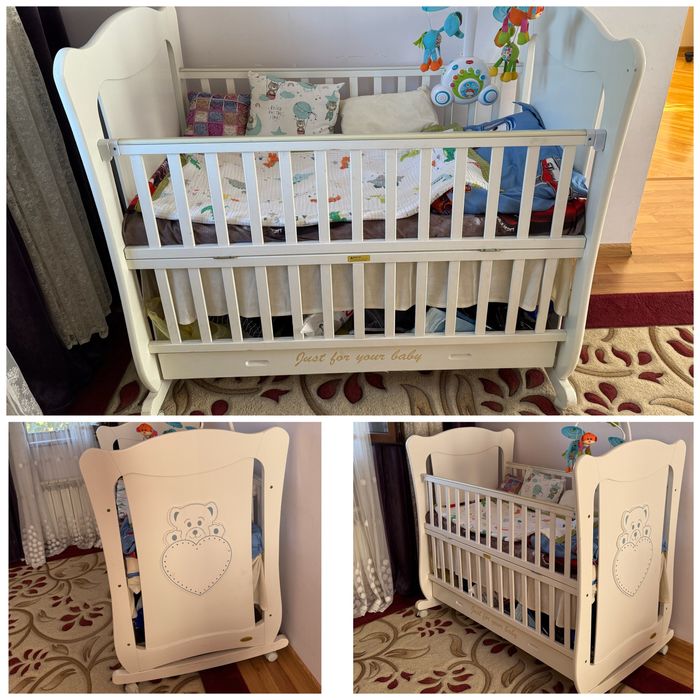 Комплект кровать и шкаф детская