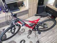 Bicicleta cu full suspensie  DHS Matrix 24"