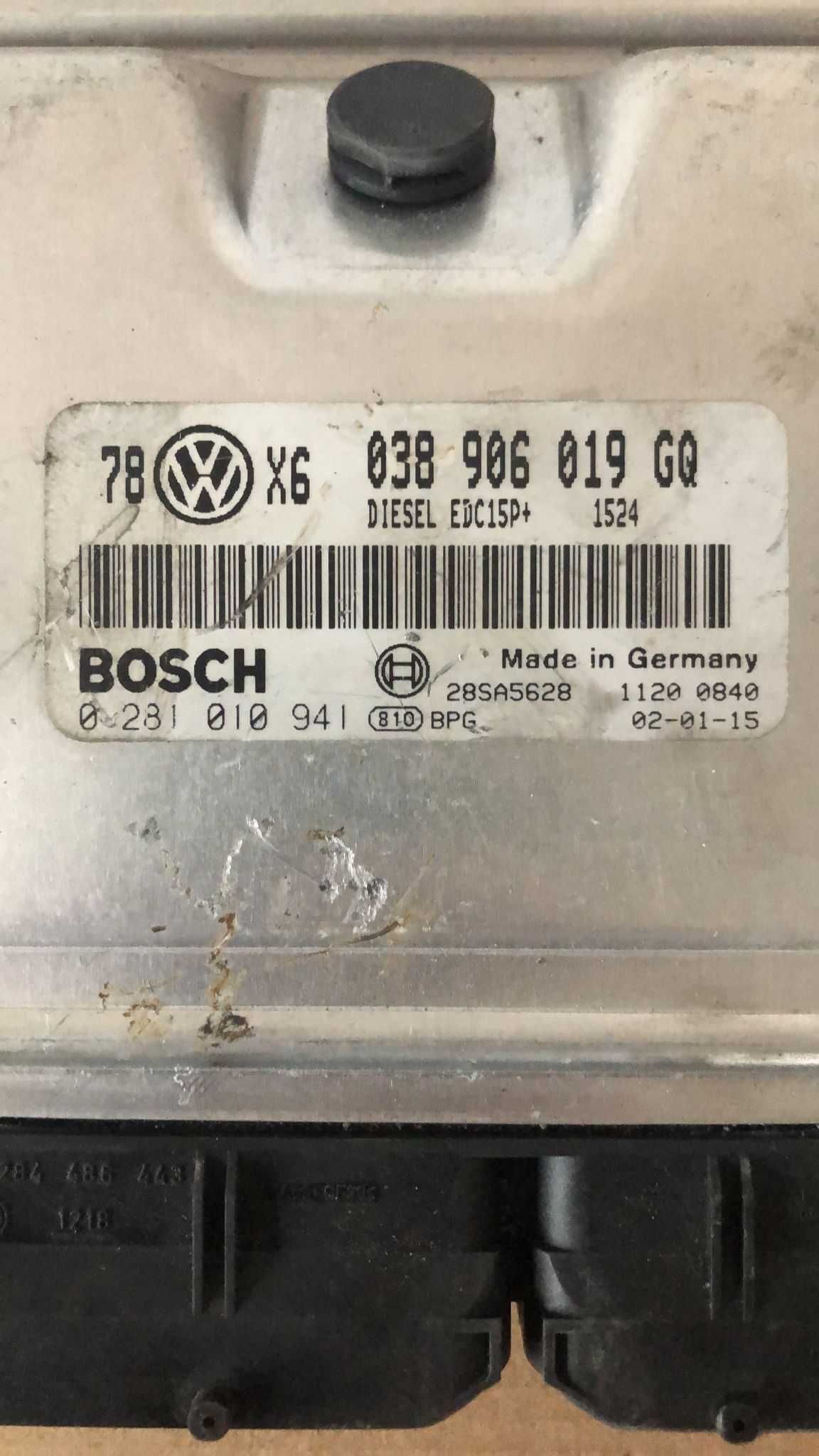 ECU Calculator motor VW Passat 1.9 TDI, cod 0281010941