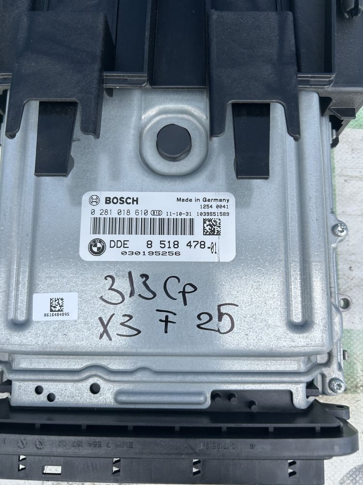 Calculator motor BMW X3 F25 3.0 D biturbo 313 cp 2012