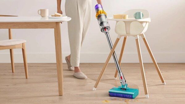 Пылесос Dyson V15s Detect submarine (SV47) UK, yellow/nickel