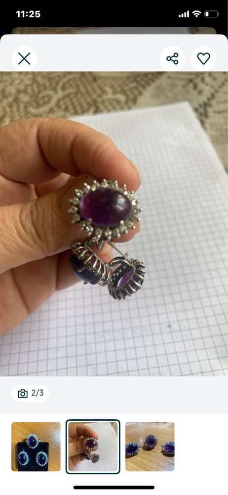 Серебрянные серьги