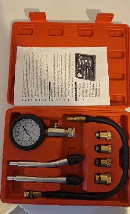 Kit de testare a compresiei QUNNIE, set de instrumente pentru manom