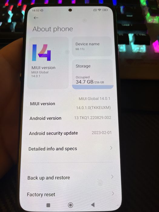 Xiaomi MI 11 i - изключително запазен