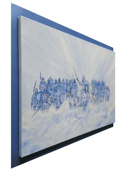 Картина нарисувана с маслени бои - перфектният подарък