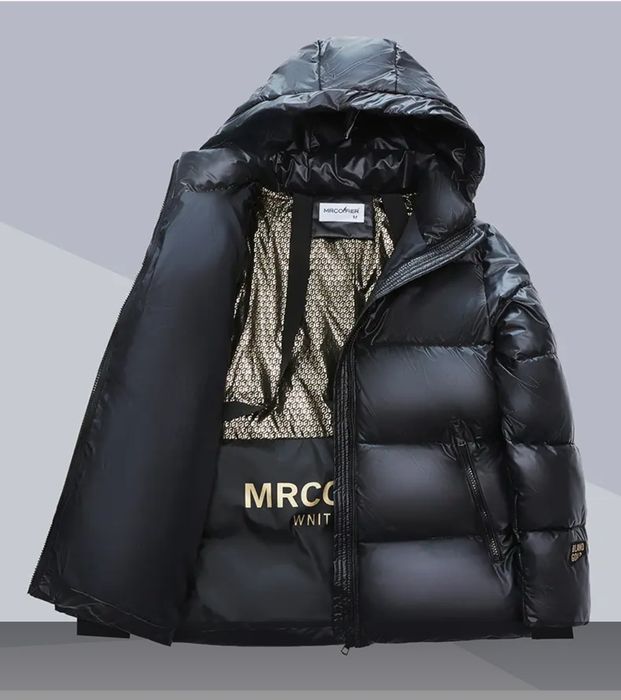 Куртка пуховик черный цвет