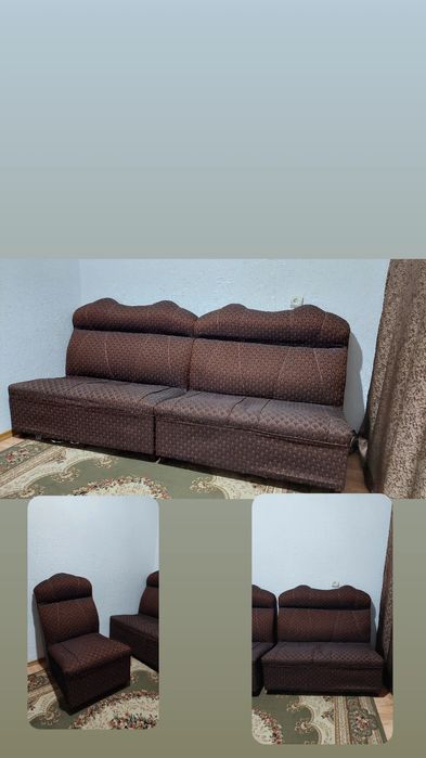 Диван (2шт)+кресло (3шт)