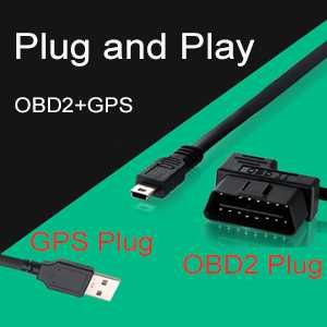 Автомобилен Head Up дисплей OBD2 GPS 12/ 24 V