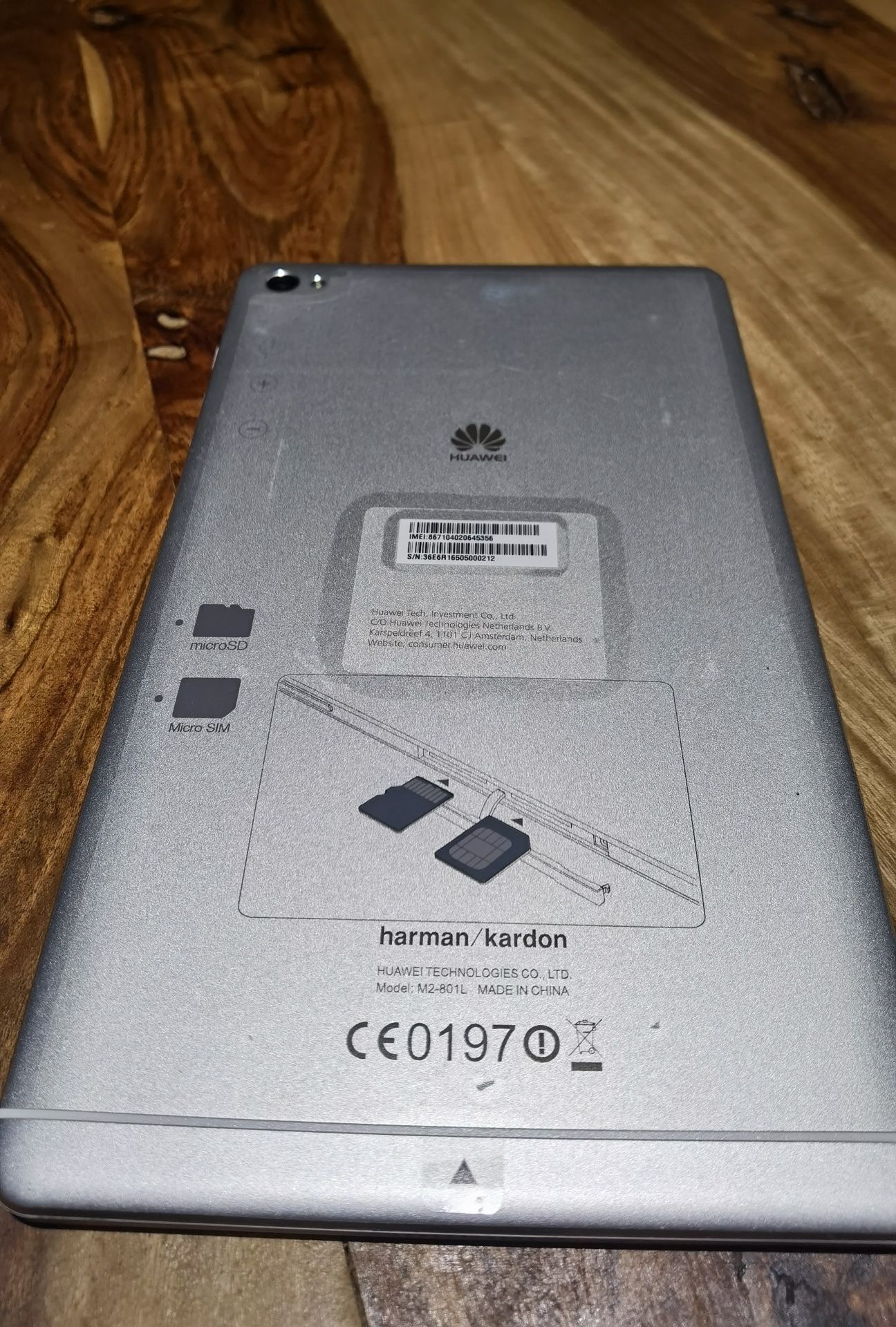 Таблет Huawei mediapad M2-801L