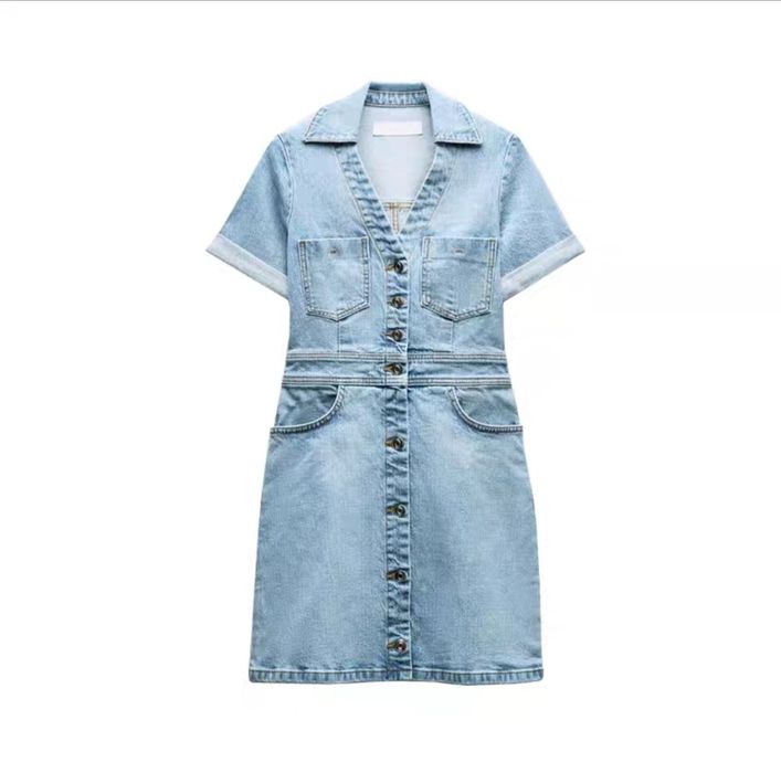 Платье джинсовое zara