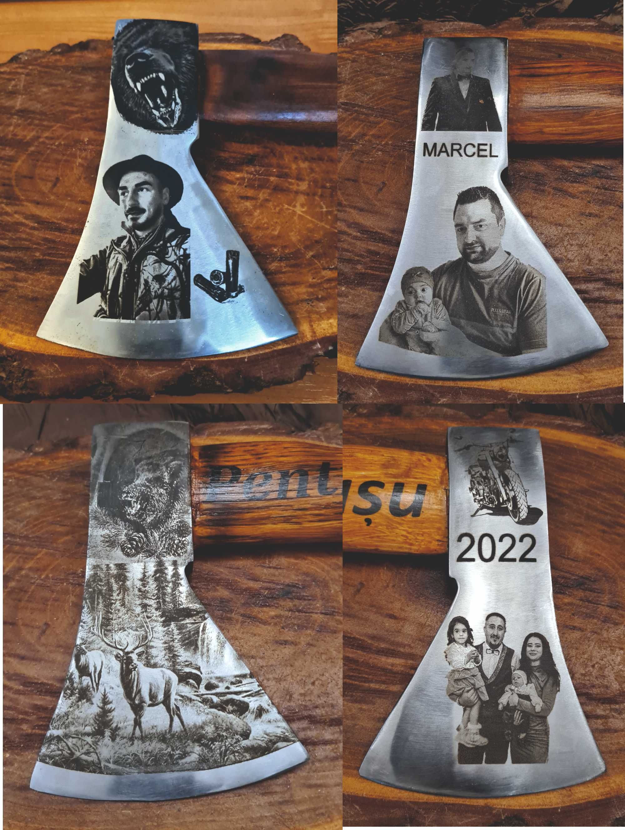 Topoare personalizate la comanda