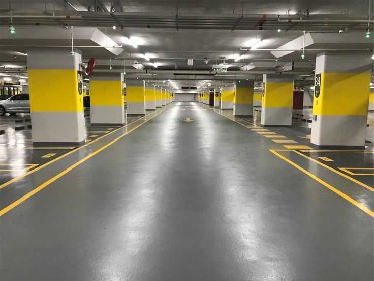Паркинги под ключ — стяжка, эпоксид/ПУ, разметка. 2 млн м² опыта