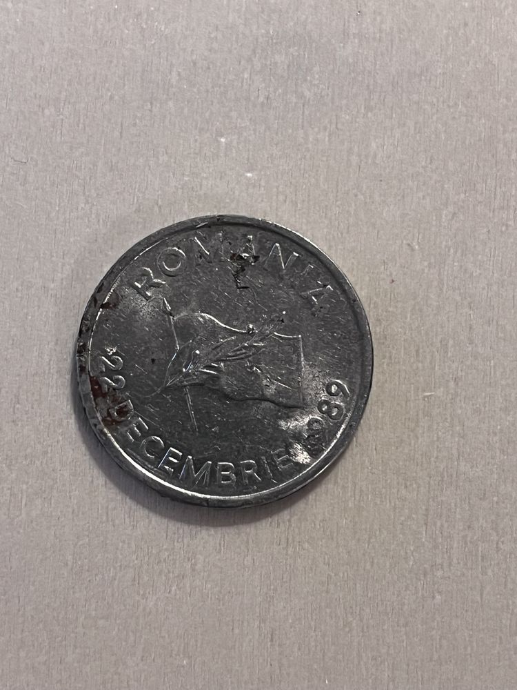 Moneda 10 lei 1989